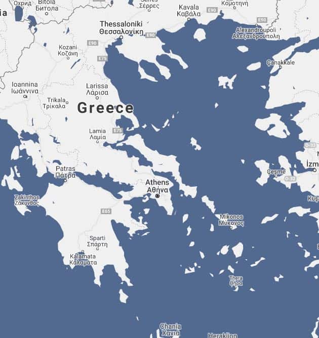 Map of Greece - How to Reach Skopelos